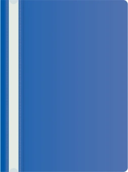 Папка-скоросшиватель Silwerhof Eco SE-PSE20/BLU A4 прозрач.верх.лист пластик синий 0.11/0.13 - купить недорого с доставкой в интернет-магазине