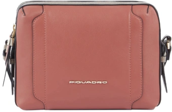 Сумка женская Piquadro Circle BD4870W92/ARTM коралловая/кофейная натур.кожа - купить недорого с доставкой в интернет-магазине