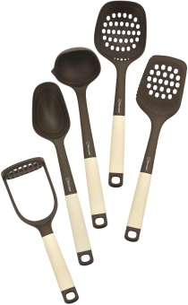 Набор аксессуаров Rondell Mocco&Latte RD-1860 коричневый/бежевый наб.:5предм. упак.:подарочная коробка - купить недорого с доставкой в интернет-магазине