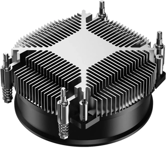 Устройство охлаждения(кулер) ID-Cooling DK-17A нет подсветки Soc-AM5/AM4 серебристый/черный 4-pin 25.8dB Al 65W 300gr Ret - купить недорого с доставкой в интернет-магазине