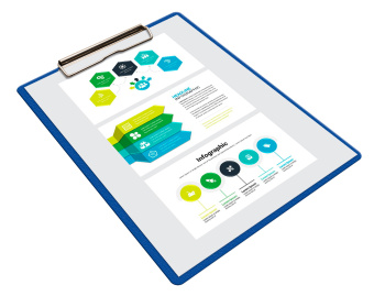 Папка-планшет Бюрократ -PD6004/BLUE A4 пластик 1.2мм синий - купить недорого с доставкой в интернет-магазине