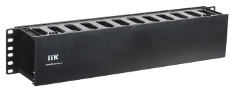 Кабельный органайзер ITK CO05-2PC 2U шир.:19" глуб.:89мм - купить недорого с доставкой в интернет-магазине