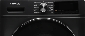 Стиральная машина Hyundai WFD9403 класс: B загр.фронтальная макс.:10кг (с сушкой) темно-серый инвертор - купить недорого с доставкой в интернет-магазине