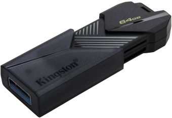 Флеш Диск Kingston 64GB DataTraveler Exodia Onyx DTXON/64GB USB3.2 черный - купить недорого с доставкой в интернет-магазине