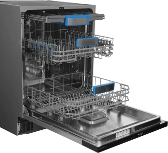 Посудомоечная машина встраив. Hyundai HBD 665 2100Вт полноразмерная нержавеющая сталь инвертор - купить недорого с доставкой в интернет-магазине