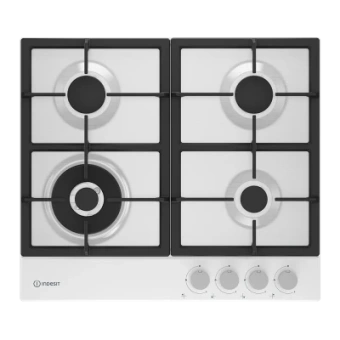Газовая варочная поверхность Indesit THPM 642 WS/WH/I белый - купить недорого с доставкой в интернет-магазине