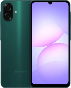 Смартфон Samsung SM-A075F Galaxy A07 128Gb 4Gb зеленый моноблок 3G 4G 2Sim 6.7" 720x1600 Android 15 50Mpix 802.11 a/b/g/n/ac GPS GSM900/1800 GSM1900 Protect microSD max2048Gb - купить недорого с доставкой в интернет-магазине
