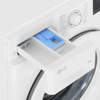 Стиральная машина LG F2V3GS3W класс: A загр.фронтальная макс.:8.5кг белый инвертор - купить недорого с доставкой в интернет-магазине