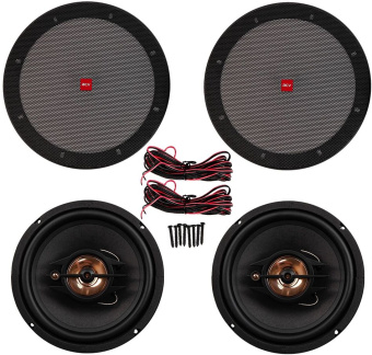 Колонки автомобильные ACV PB-803G 450Вт 90дБ 4Ом 20см (8дюйм) (ком.:2кол.) коаксиальные трехполосные - купить недорого с доставкой в интернет-магазине