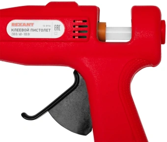 Клеевой пистолет Rexant 12-0116 100Вт 15.5гр/мин стерж.:11мм - купить недорого с доставкой в интернет-магазине