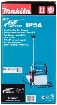 Опрыскиватель Makita DUS054Z аккум. наплеч. 5л бирюзовый/белый - купить недорого с доставкой в интернет-магазине