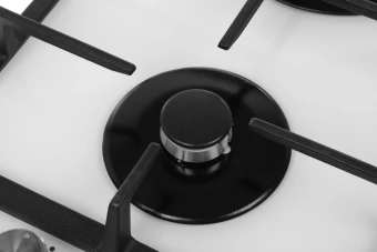 Газовая варочная поверхность Midea MG3260TGW белый - купить недорого с доставкой в интернет-магазине