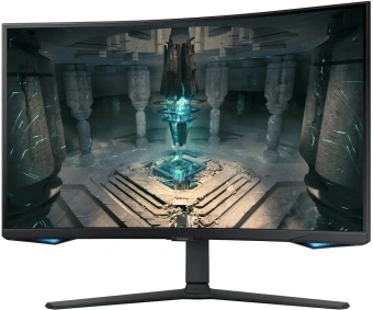 Монитор Samsung 31.5" Odyssey G6 S32BG650EUXEN черный VA LED 16:9 HDMI полуматовая HAS Piv 2500:1 350cd 178гр/178гр 2560x1440 240Hz FreeSync Premium Pro DP 2K USB 7.4кг - купить недорого с доставкой в интернет-магазине