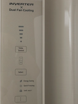 Холодильник Hitachi R-V660PUC7-1 BEG 2-хкамерн. бежевый глянц. инвертер - купить недорого с доставкой в интернет-магазине