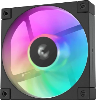 Вентилятор для корпуса Deepcool FD12 ARGB 120х120x25 черный 4-pin 26.9дБ (R-FD12-BKAPN1-G) Ret - купить недорого с доставкой в интернет-магазине