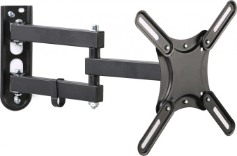 Кронштейн для телевизора Hama R1 118154 черный 19"-48" макс.25кг настенный поворот и наклон - купить недорого с доставкой в интернет-магазине