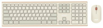 Клавиатура + мышь Acer OCC200 клав:бежевый мышь:бежевый USB беспроводная slim Multimedia - купить недорого с доставкой в интернет-магазине