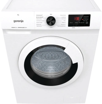 Стиральная машина Gorenje WHE60SFS класс: A+++ загр.фронтальная макс.:6кг белый - купить недорого с доставкой в интернет-магазине