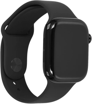Смарт-часы Apple Watch Series 11 A3333 46мм OLED корп.черный Sport Band рем.черный разм.брасл.:M/L (MEUX4LW/A) - купить недорого с доставкой в интернет-магазине