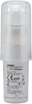 Ингалятор Omron U100 NE-U100-E ультразвуковой стационарный белый/серый - купить недорого с доставкой в интернет-магазине