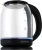 Чайник электрический Starwind SKG1779 1.8л. 1700Вт прозрачный/черный корпус: стекло - купить недорого с доставкой в интернет-магазине