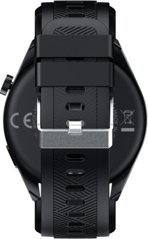 Смарт-часы Tecno Watch 3 Pro 1.43" AMOLED корп.черный рем.черный (WP03) - купить недорого с доставкой в интернет-магазине