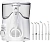 Ирригатор Waterpik WF-150EU 6насад. белый