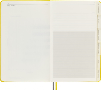 Блокнот Moleskine PASSION BABY PASBABY Large 130х210мм 400стр. подар.кор. желтый - купить недорого с доставкой в интернет-магазине