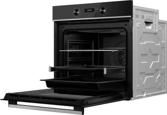 Духовой шкаф Электрический Haier HOQ-R2ARN3BX черный - купить недорого с доставкой в интернет-магазине