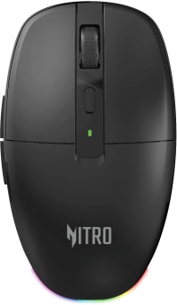 Мышь Acer Nitro OMR400 черный оптическая 3200dpi silent беспров. BT/Radio USB 6but (ZL.MCECC.05B) - купить недорого с доставкой в интернет-магазине