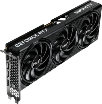 Видеокарта Palit PCI-E 5.0 RTX5060Ti INFINITY 3 OC NVIDIA GeForce RTX 5060TI 16Gb 128bit GDDR7 2407/28000 HDMIx1 DPx3 HDCP Ret - купить недорого с доставкой в интернет-магазине