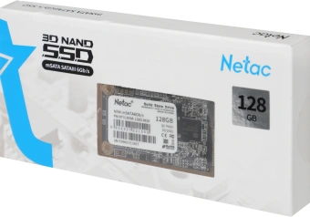 Накопитель SSD Netac SATA-III 128GB NT01N5M-128G-M3X N5M mSATA - купить недорого с доставкой в интернет-магазине