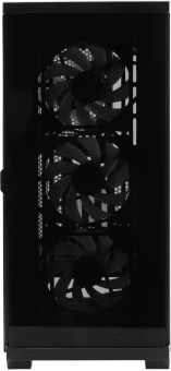 Корпус Zalman Z10 Duo черный без БП ATX 7x120mm 5x140mm audio bott PSU - купить недорого с доставкой в интернет-магазине
