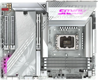 Материнская плата Gigabyte Z890 AORUS ELITE X ICE Soc-1851 Intel Z890 4xDDR5 ATX AC`97 8ch(7.1) 2.5Gg RAID - купить недорого с доставкой в интернет-магазине