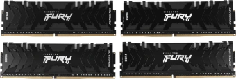 Память DDR4 4x8GB 3600MHz Kingston KF436C16RBAK4/32 Fury Renegade RGB RTL Gaming PC4-28800 CL16 DIMM 288-pin 1.35В kit single rank с радиатором Ret - купить недорого с доставкой в интернет-магазине