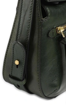 Сумка The Bridge Ingrid 04571501/I2 темно-зеленая натур.кожа - купить недорого с доставкой в интернет-магазине