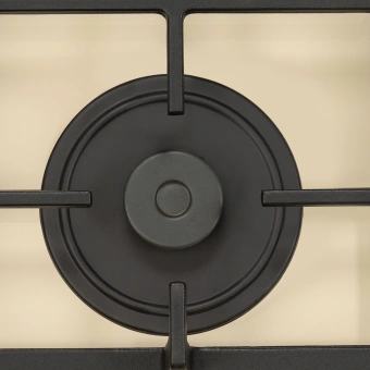 Газовая варочная поверхность Hyundai HHG 6436 BE бежевый - купить недорого с доставкой в интернет-магазине