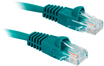 Патч-корд Buro UTP 4 пары cat.5E CCA molded 5м зеленый RJ-45 (m)-RJ-45 (m) - купить недорого с доставкой в интернет-магазине