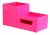 Органайзер настольный Deli EZ25140 Rio 4отд. 175x90x92мм розовый пластик - купить недорого с доставкой в интернет-магазине
