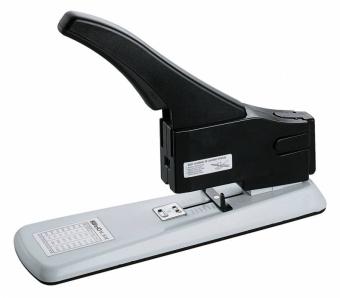 Степлер мощный Kw-Trio 050LE 23/6 23/8 23/10 23/13 23/15 23/17 23/20 23/23 (210листов) серый/черный 100скоб металл - купить недорого с доставкой в интернет-магазине