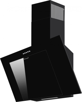 Вытяжка каминная Weissgauff Sigma 60 PB BL черный управление: кнопочное (1 мотор) - купить недорого с доставкой в интернет-магазине