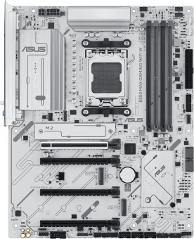Материнская плата Asus B850 MAX GAMING WIFI W SocketAM5 AMD B850 4xDDR5 ATX AC`97 8ch(7.1) 2.5Gg RAID+HDMI+DP - купить недорого с доставкой в интернет-магазине