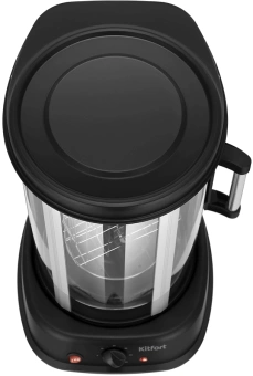 Шашлычница электрическая Kitfort КТ-1411 1500Вт серебристый/черный - купить недорого с доставкой в интернет-магазине