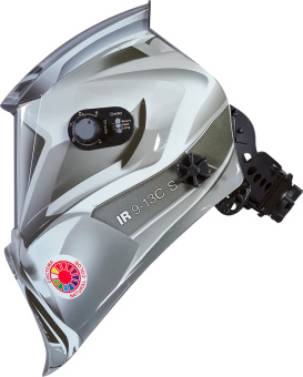 Маска сварщика Fubag IR 9-13C S филь.:хамел. см.экр.95x36мм серебристый (38076) - купить недорого с доставкой в интернет-магазине