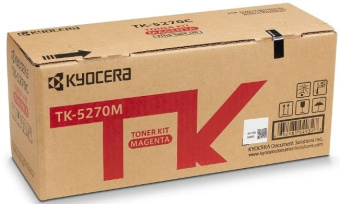 Картридж лазерный Kyocera TK-5270M 1T02TVBNL0 пурпурный (6000стр.) для Kyocera M6230cidn/M6630cidn/P6230cdn - купить недорого с доставкой в интернет-магазине