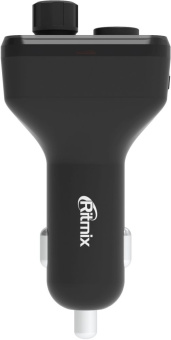 Автомобильный FM-модулятор Ritmix FMT-B100 черный MicroSD BT USB (80000554) - купить недорого с доставкой в интернет-магазине