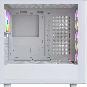 Корпус Montech XR Wood белый без БП ATX 9x120mm 4x140mm 2xUSB3.0 audio bott PSU - купить недорого с доставкой в интернет-магазине