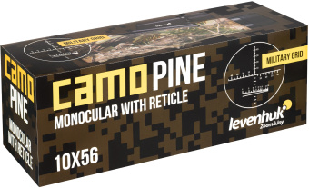 Монокуляр Levenhuk 10-10x 56мм Camo Pine 10x56 камуфляж (81947) - купить недорого с доставкой в интернет-магазине