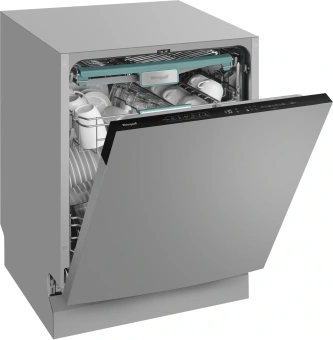 Посудомоечная машина встраив. Weissgauff BDW 6135 D Inverter AutoOpen Timer Floor узкая - купить недорого с доставкой в интернет-магазине