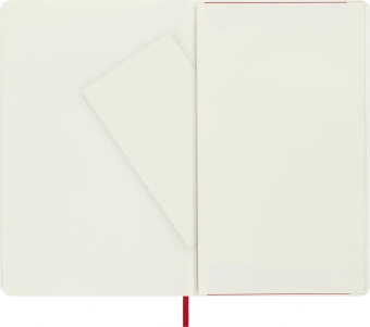 Блокнот Moleskine CLASSIC SOFT QP617F2 Large 130х210мм 192стр. клетка мягкая обложка красный - купить недорого с доставкой в интернет-магазине